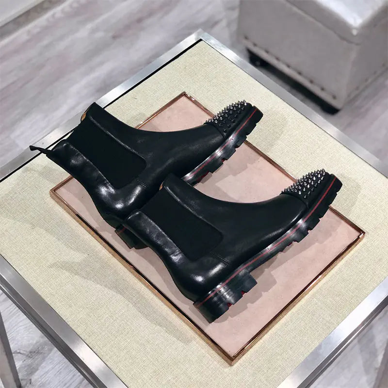 Men's High-Top Leather Business Casual Shoes (2020 Style)