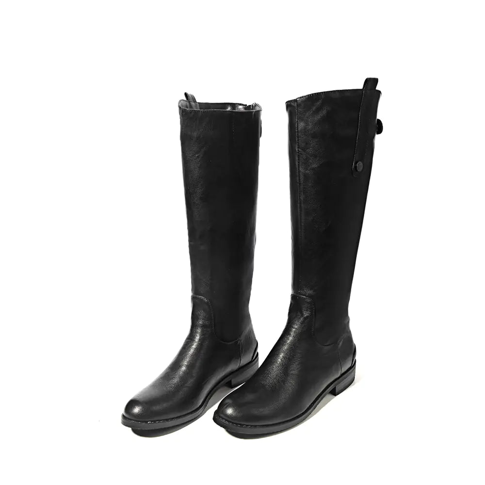 Two-Tone Fashion Riding Boots