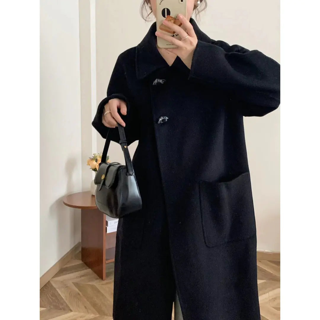 Women's Winter Woolen Jacket Suit Coat