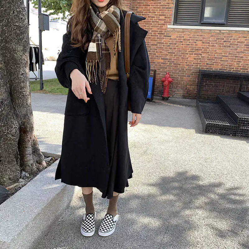 Women's Winter Woolen Jacket Suit Coat