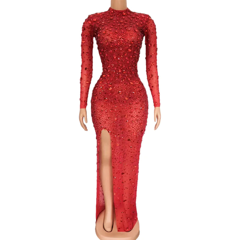 Sparkling Tassel Latin Dance Skirt