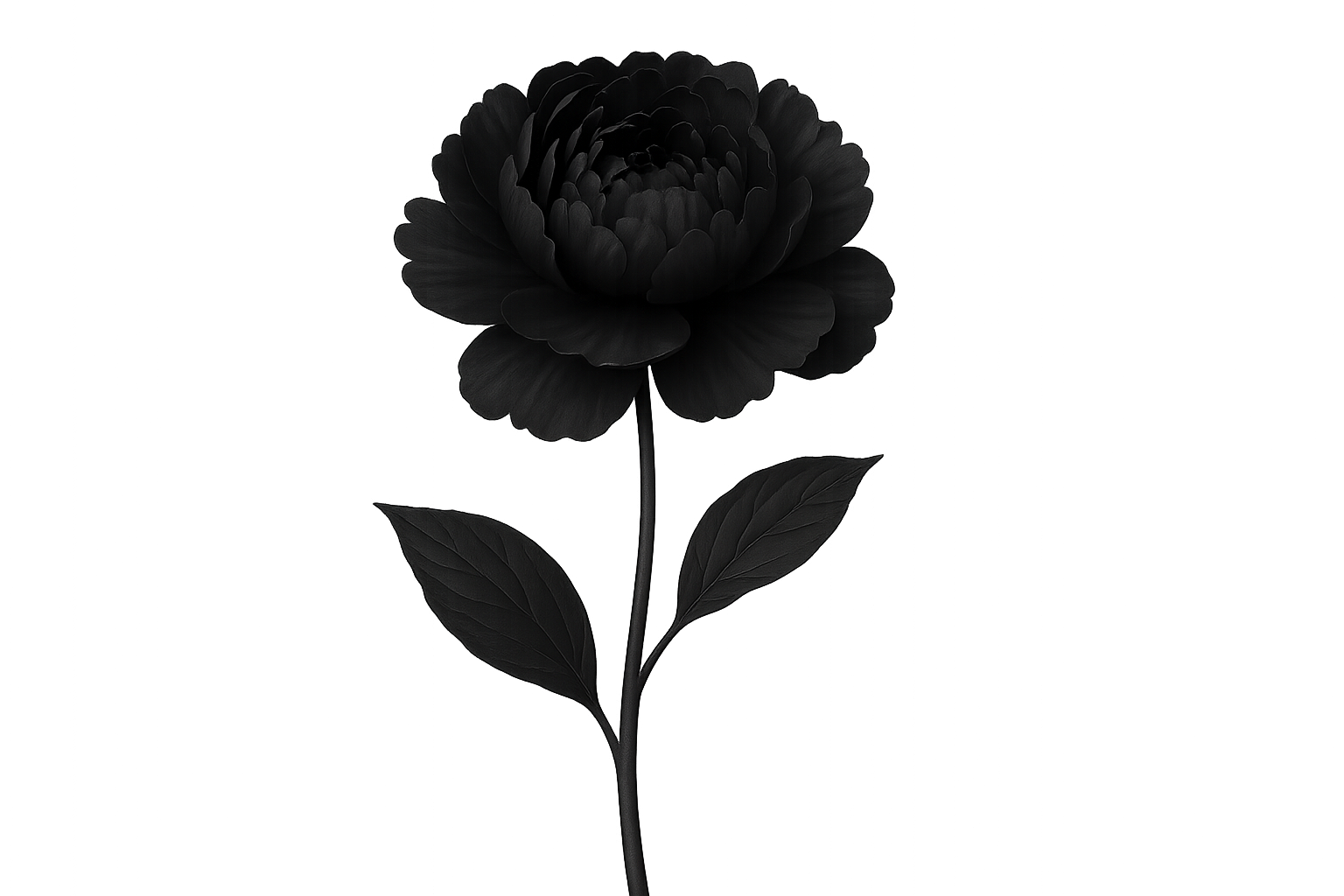 Black Peony