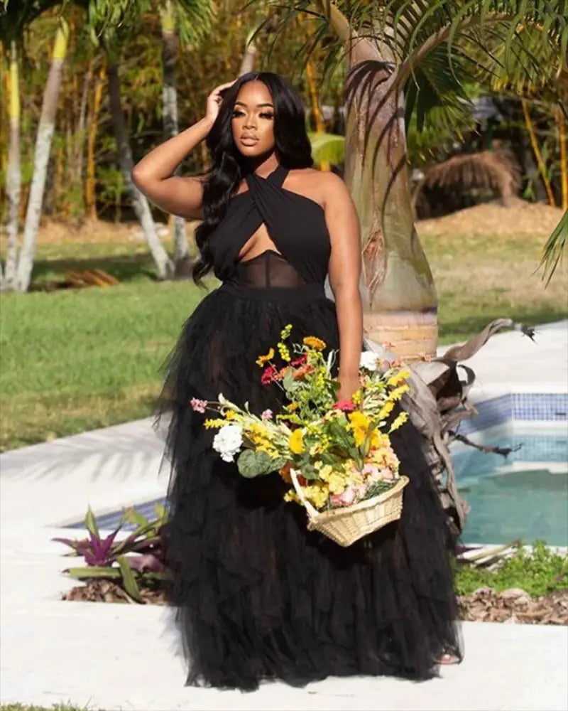 Evening Elegance Court Corset Dress