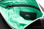 Versace Medusa Black Nylon Clutch Bag