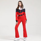 Chic Women's Ski Ensemble - Waterproof & Warm