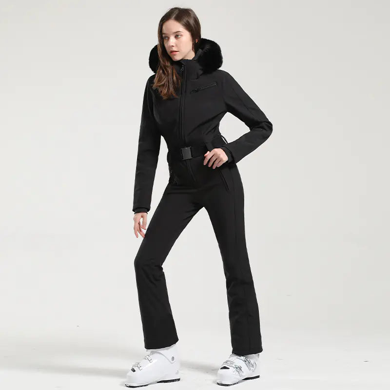Ladies' Sleek Ski Ensemble - Waterproof & Insulated