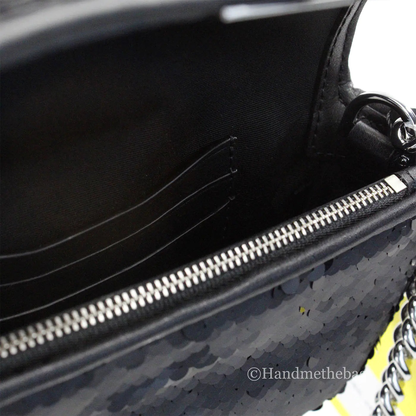 Marc Jacobs Sparkle Mini J Marc Leather Bag