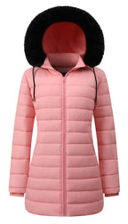 ElegantShape Womens Waterproof Puffer Coat