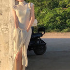 Women's Wool Turtleneck Fashion Dress