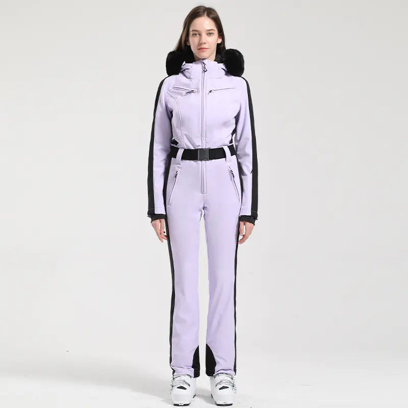 Ladies' Sleek Ski Ensemble - Waterproof & Insulated
