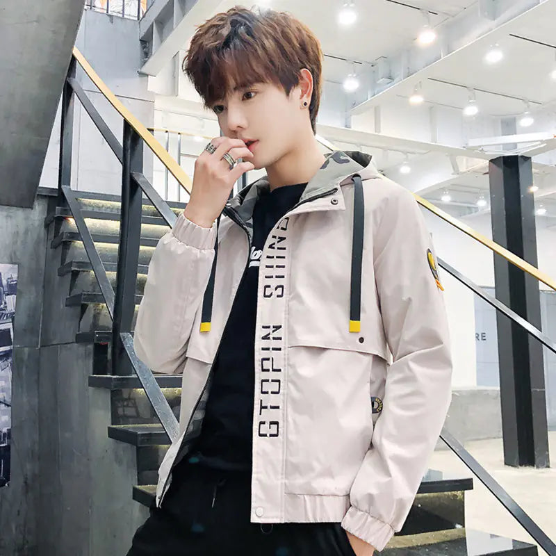 Sleek Modern Cotton-Blend Jacket