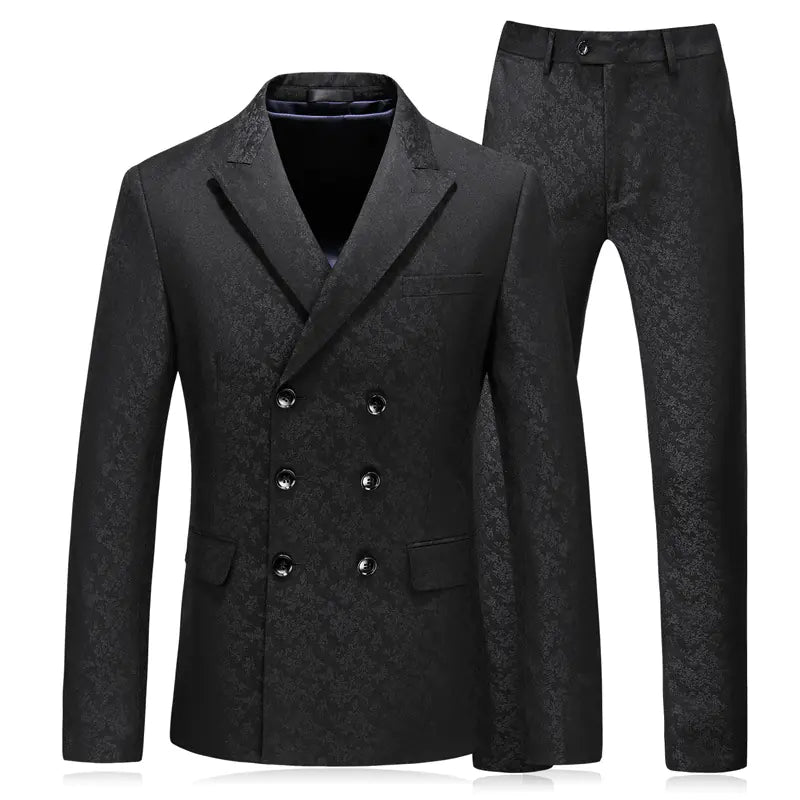 Modern Black Elegance 3-Piece Suit