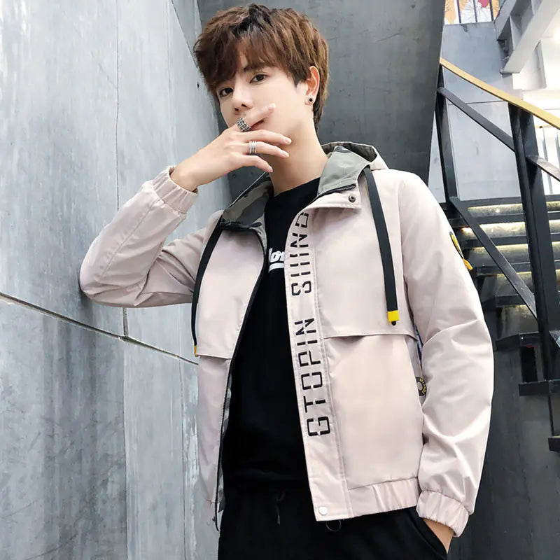 Sleek Modern Cotton-Blend Jacket