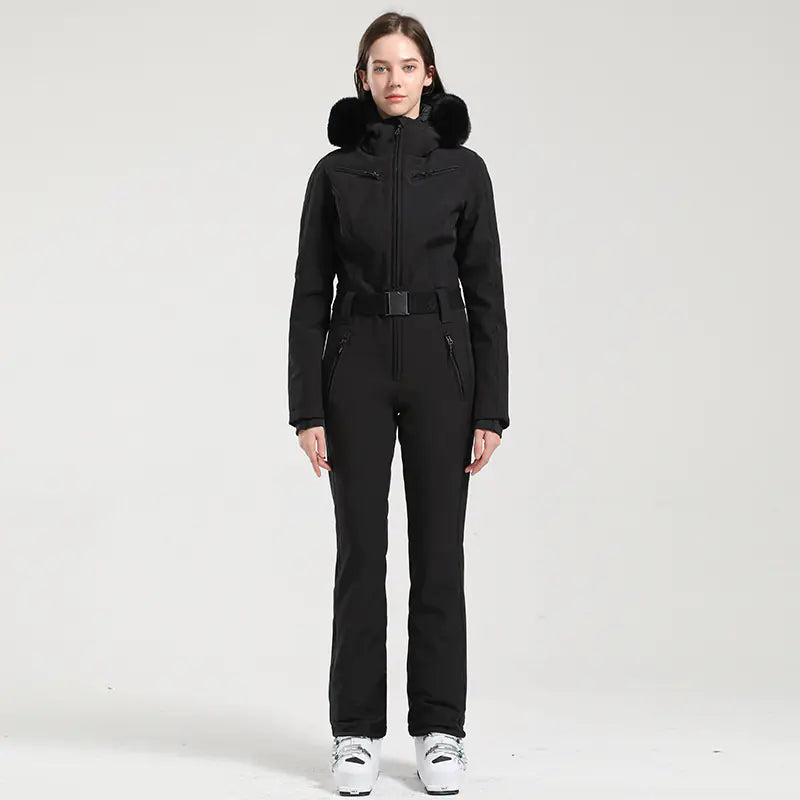Ladies' Sleek Ski Ensemble - Waterproof & Insulated
