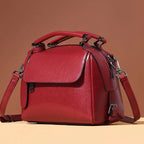 Fashionable Women's Leather Shoulder Bag and Crossbody Bag