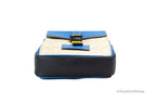 Coach Canvas-Leather Colorblock Track Bag