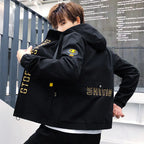 Sleek Modern Cotton-Blend Jacket