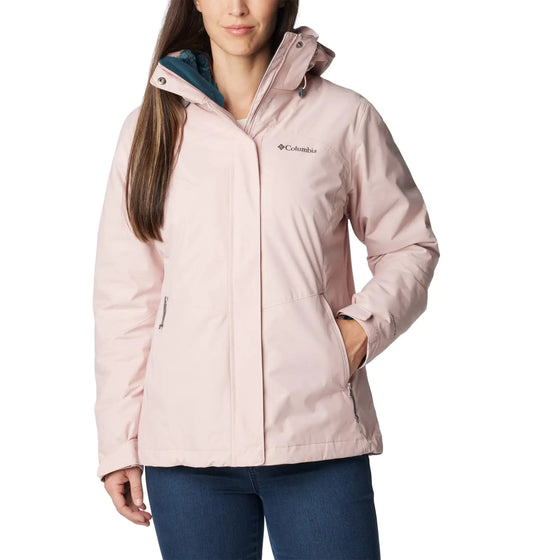 Columbia Women's Bugaboo II Interchange Winter Coat - Dusty Pink Large