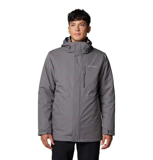 Columbia Mens Abiqua 3-in-1 Weather Jacket Grey 3XB