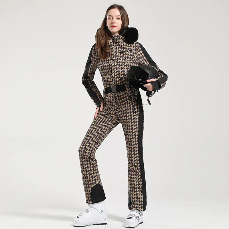 Ladies' Sleek Ski Ensemble - Waterproof & Insulated