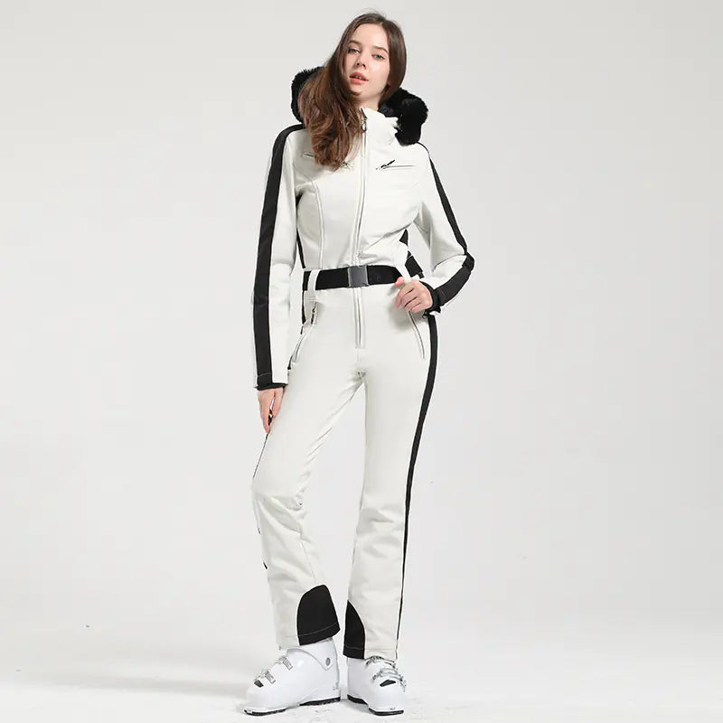Ladies' Sleek Ski Ensemble - Waterproof & Insulated