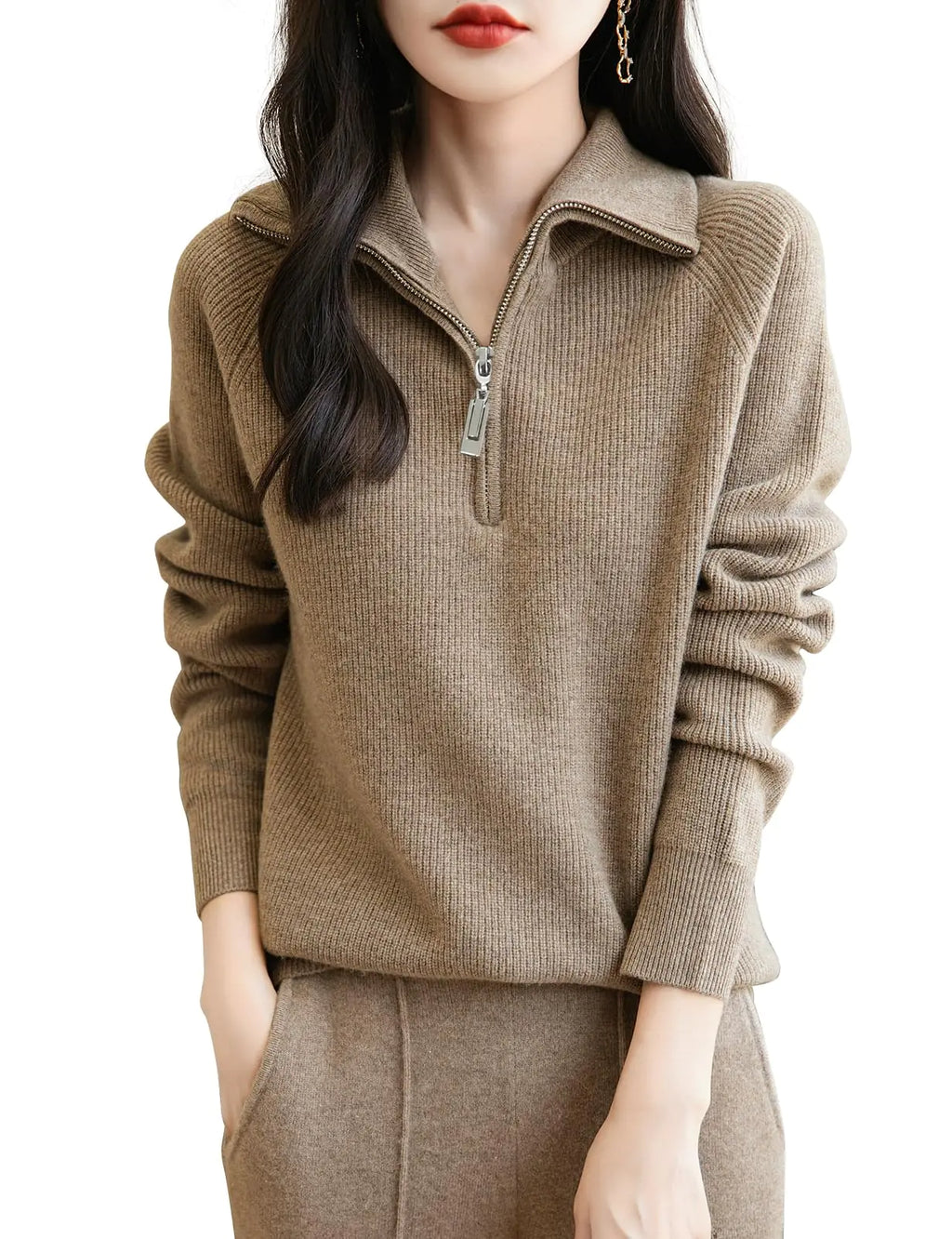 MerinoSoft Luxe Quarter-Zip Sweater