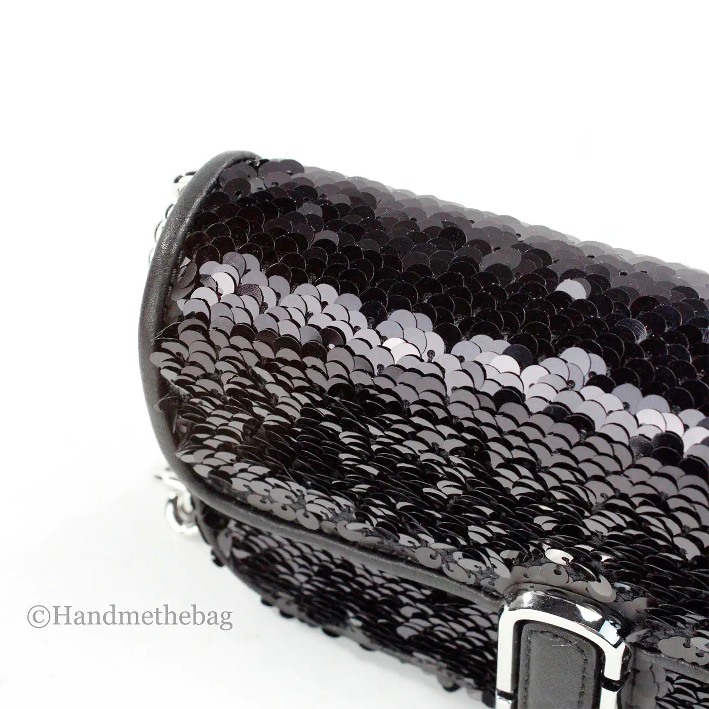 Marc Jacobs Sparkle Mini J Marc Leather Bag