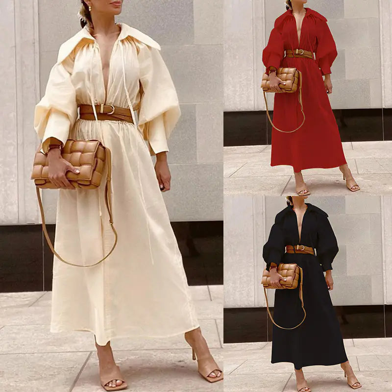 Elegant Comfort Mid-Length Dress