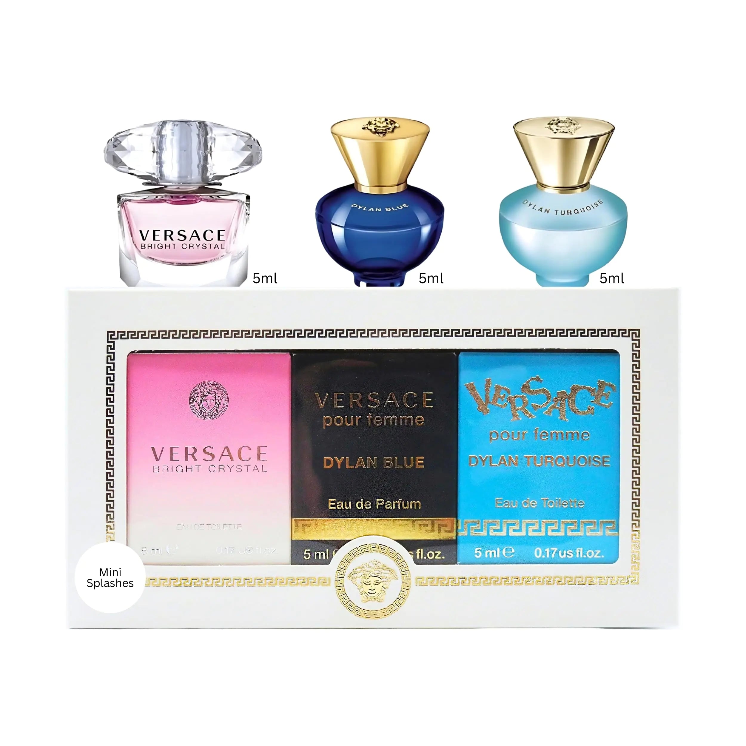 Versace Trio Mini Fragrance Set for Women