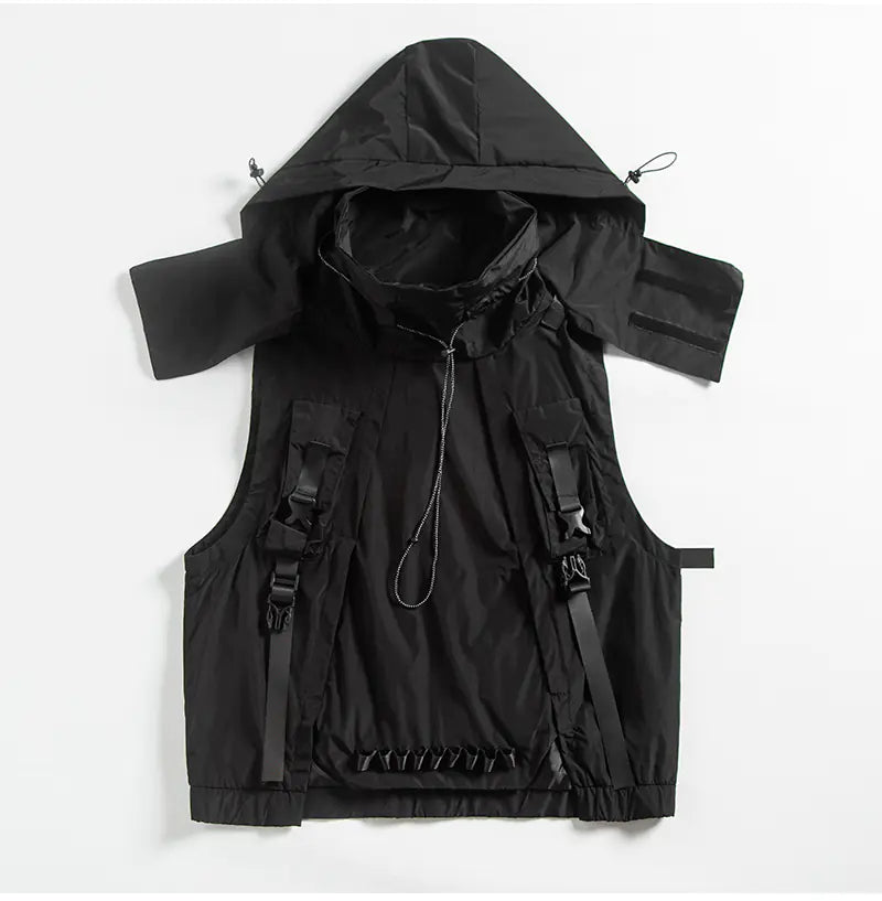 Urban Edge Couple's Hooded Military Vest