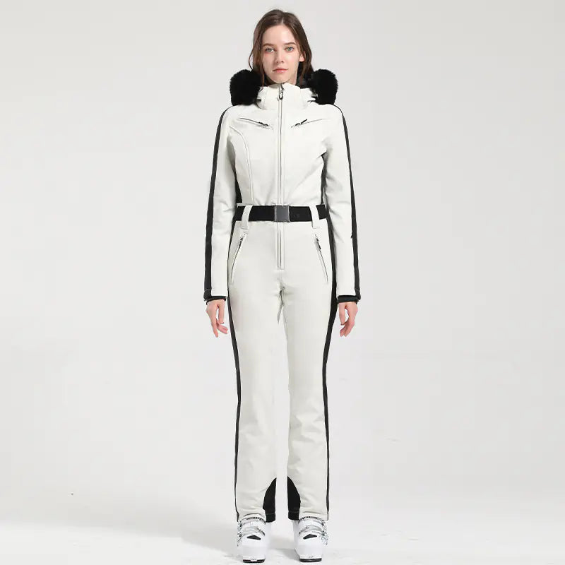 Ladies' Sleek Ski Ensemble - Waterproof & Insulated