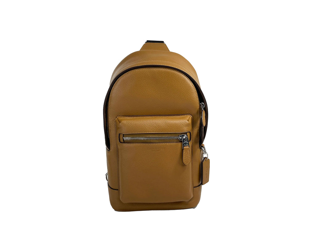 Coach West Pebbled Sling Backpack