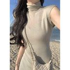 Women's Wool Turtleneck Fashion Dress