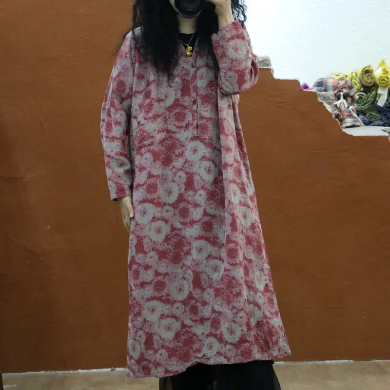 Cotton Bliss Plus Size Print Dress