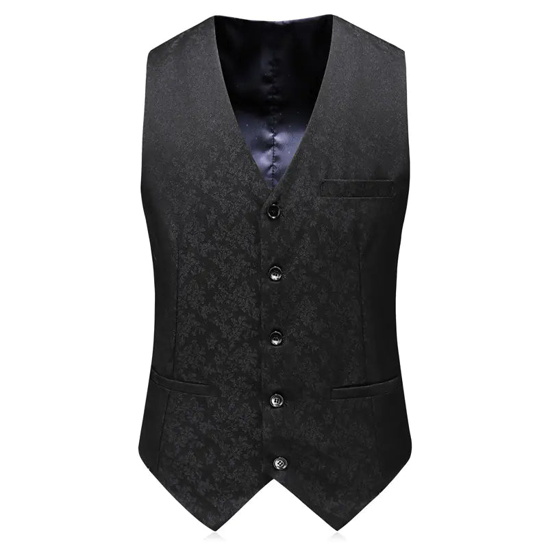 Modern Black Elegance 3-Piece Suit