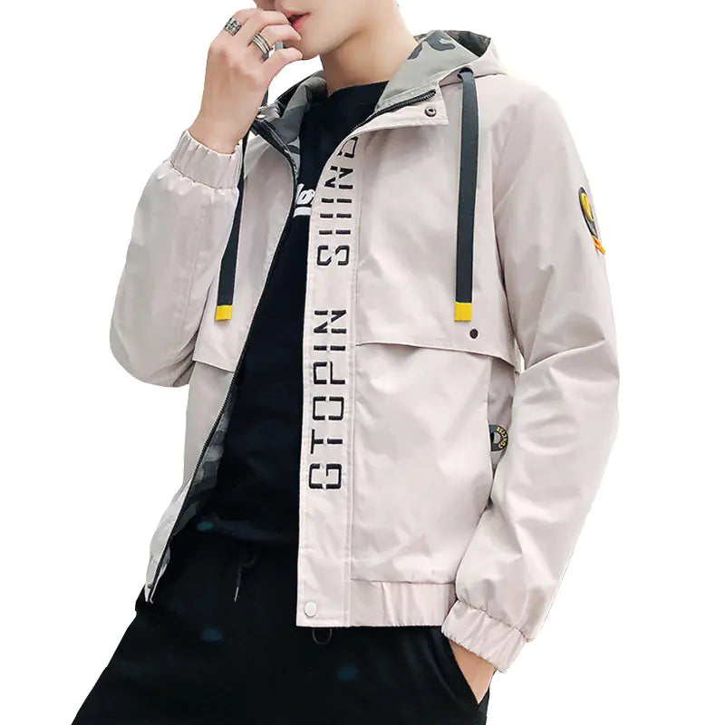 Sleek Modern Cotton-Blend Jacket