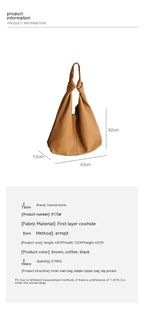 Elegant Leather Shoulder Tote