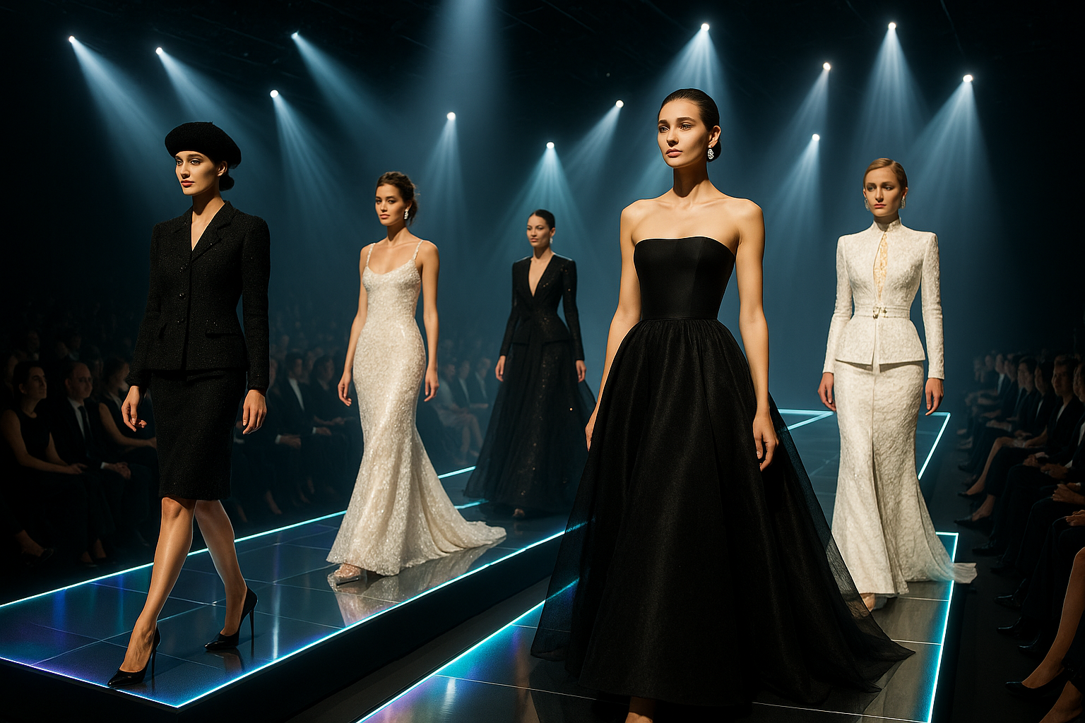 Media of Ai Fashion Show on the Top Stage
