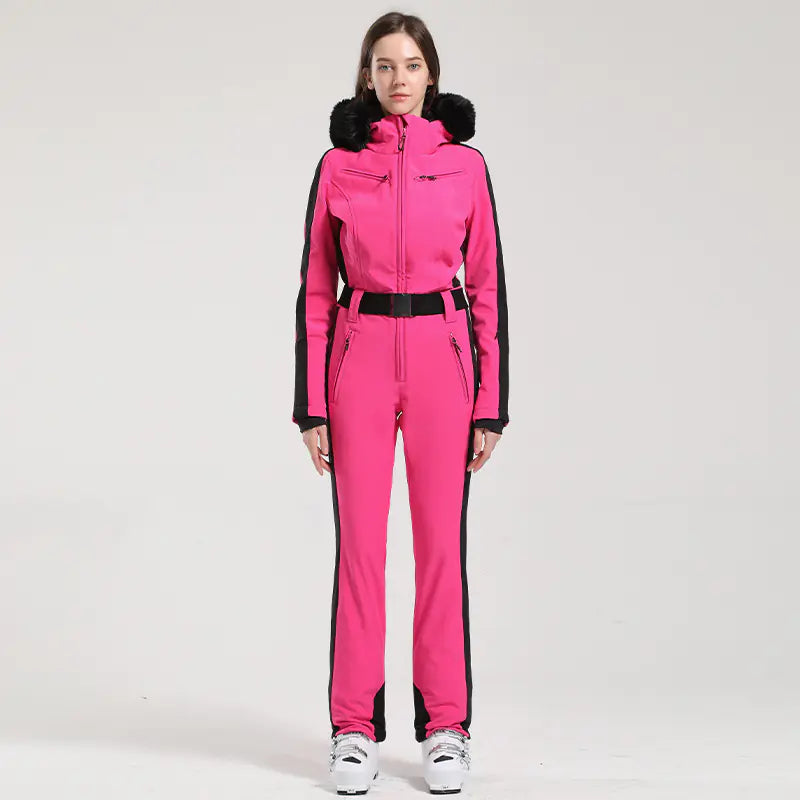 Ladies' Sleek Ski Ensemble - Waterproof & Insulated