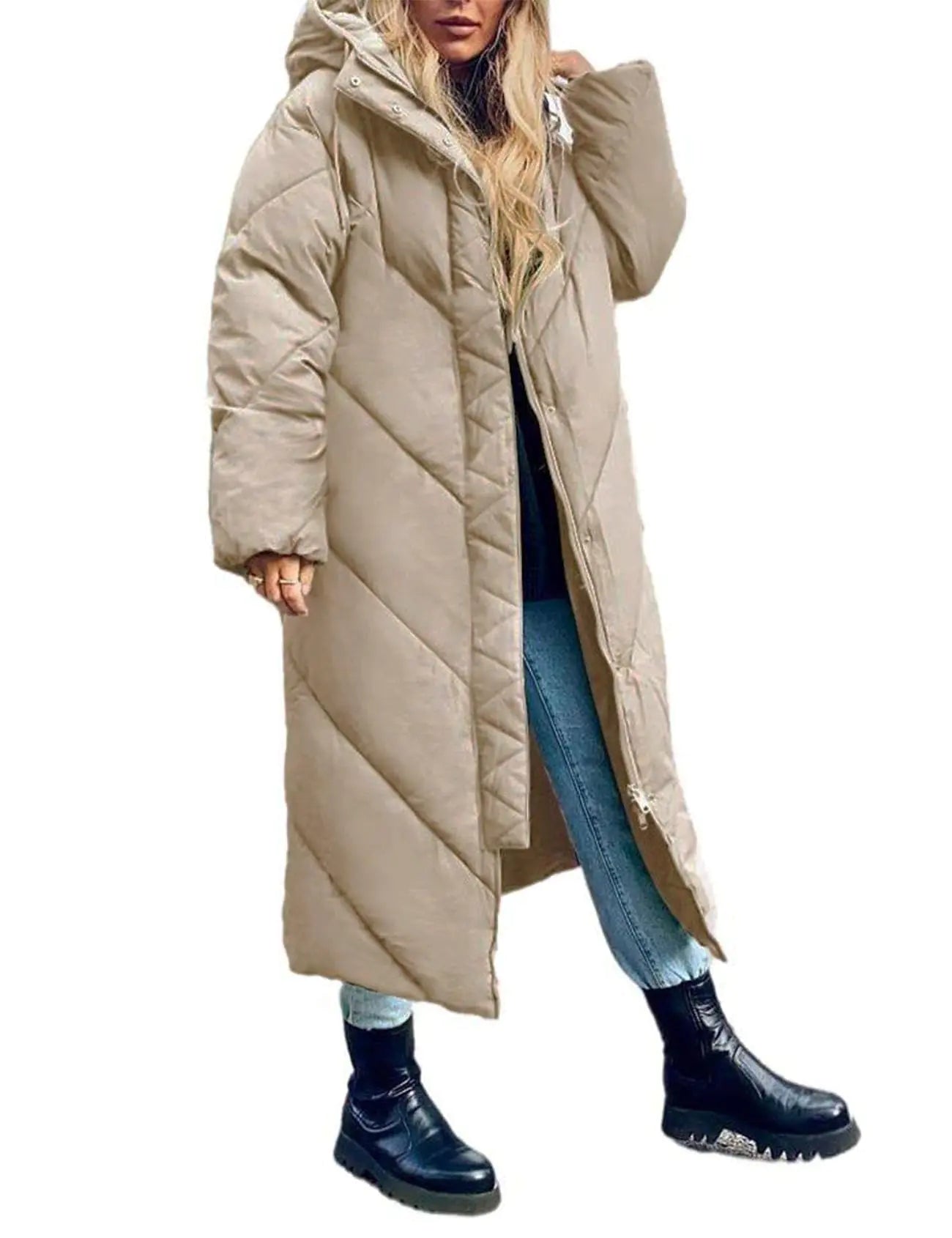FrostGuard Womens Long Insulated Parka