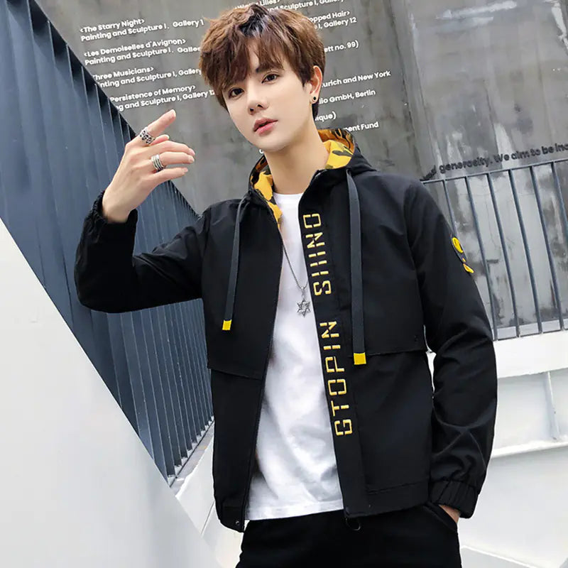 Sleek Modern Cotton-Blend Jacket