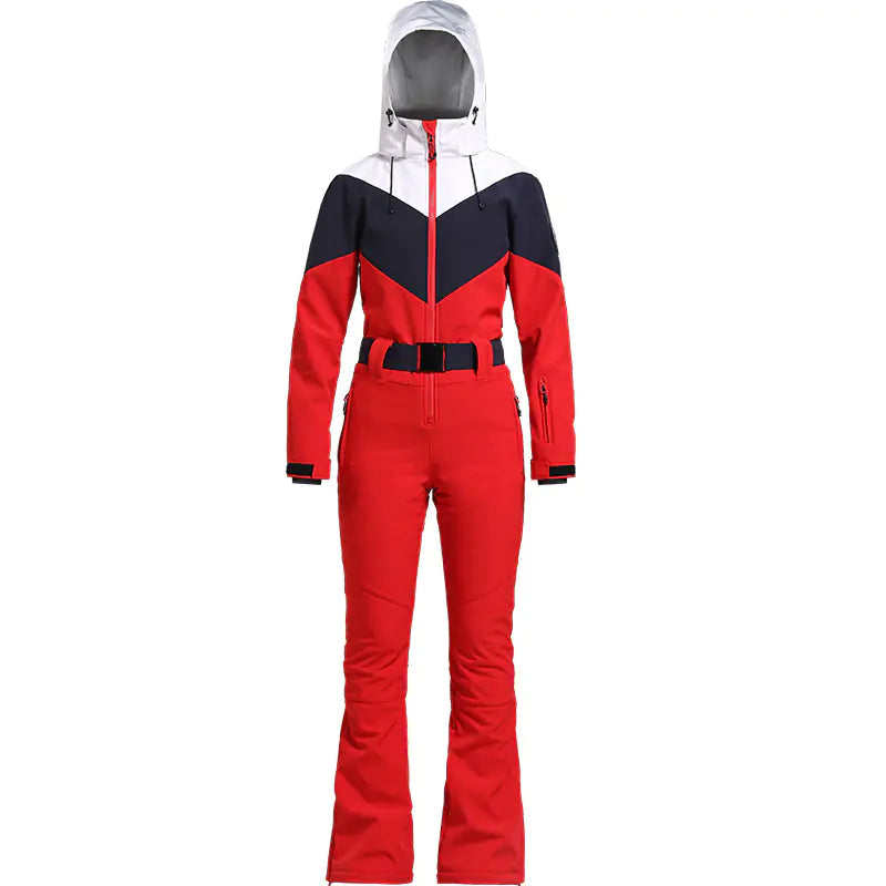 Chic Women's Ski Ensemble - Waterproof & Warm