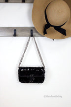 Marc Jacobs Sparkle Mini J Marc Leather Bag