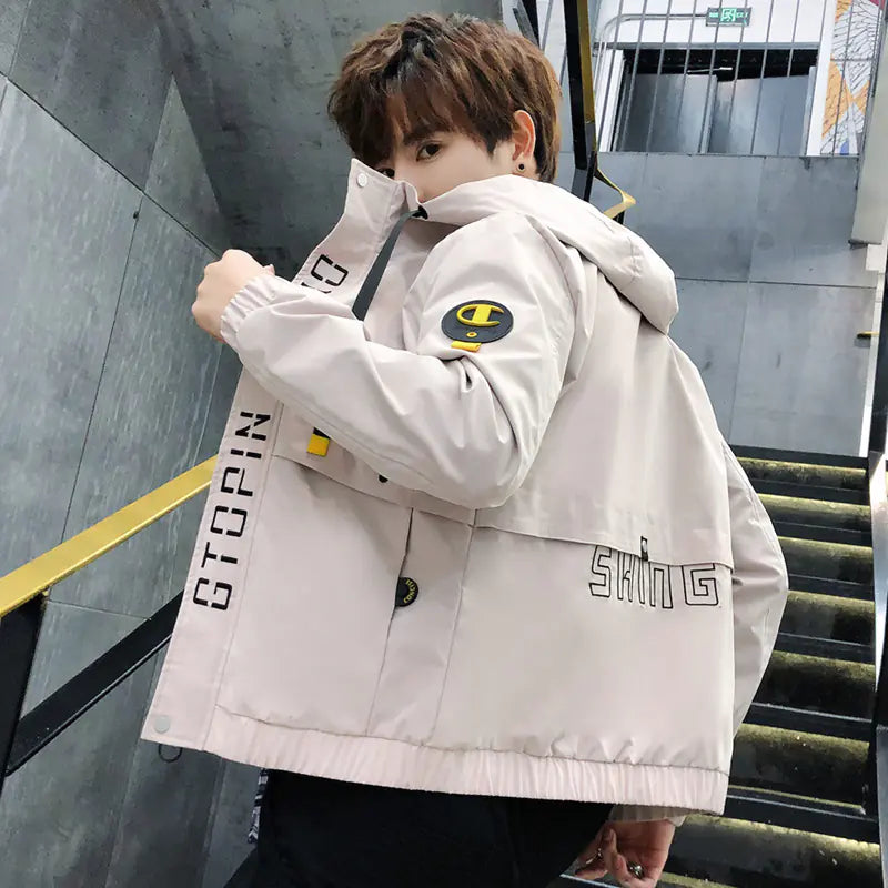Sleek Modern Cotton-Blend Jacket