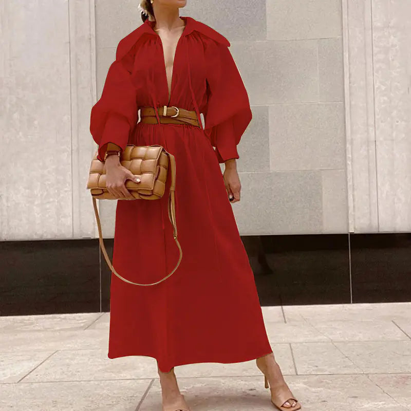 Elegant Comfort Mid-Length Dress